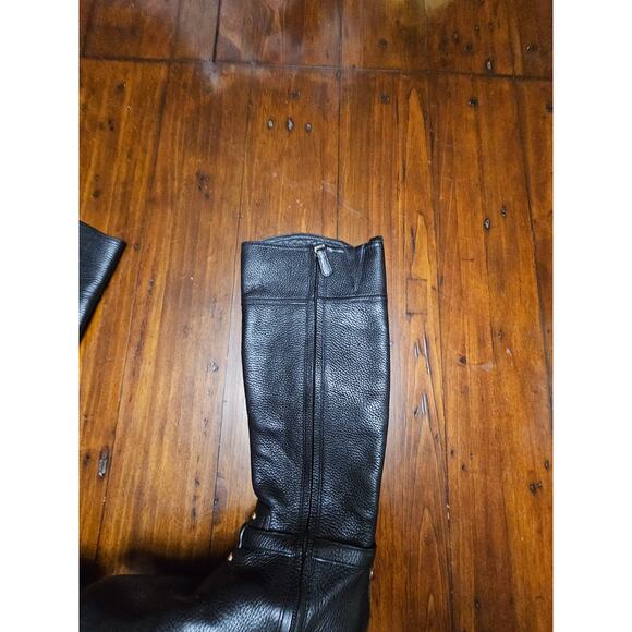 TORY BURCH MARLENE LEATHER RIDING BOOTS 6.5 - Picture 6 of 12